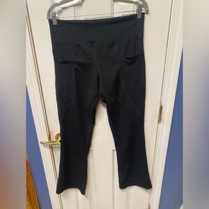 Crane Yoga Athletic Leggings with Pockets L(12-14)